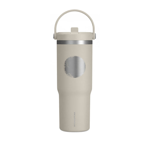 32oz Nomad Moon Tumbler — Matte Black Insulated Travel Cup