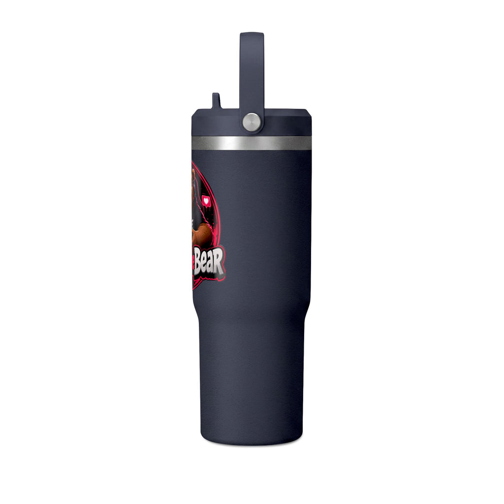 Benno The Bear 32oz Tumbler — Insulated Gaming Travel Bottle