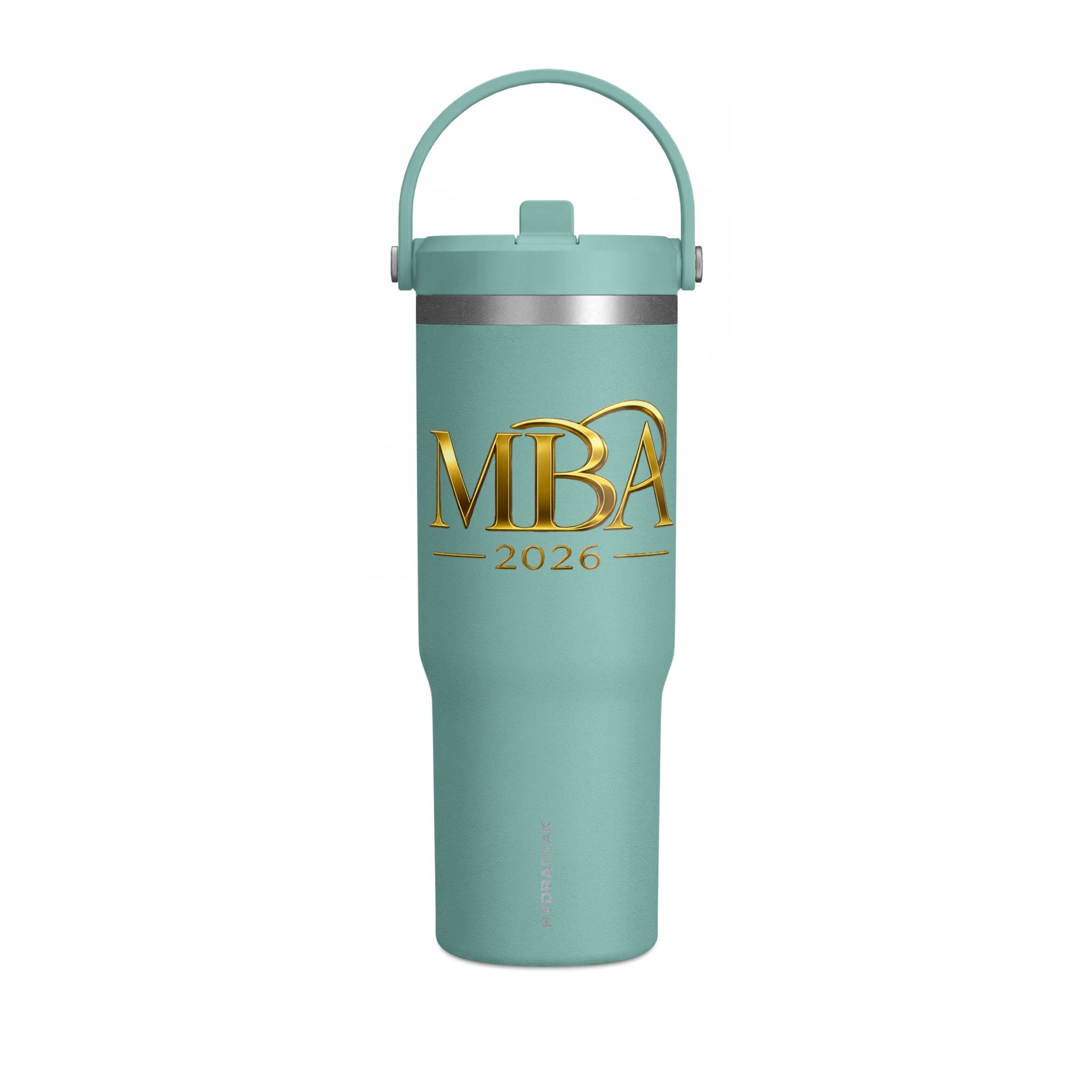 MBA 2026 Insulated 32oz Nomad Tumbler — Gold Crest Travel Mug