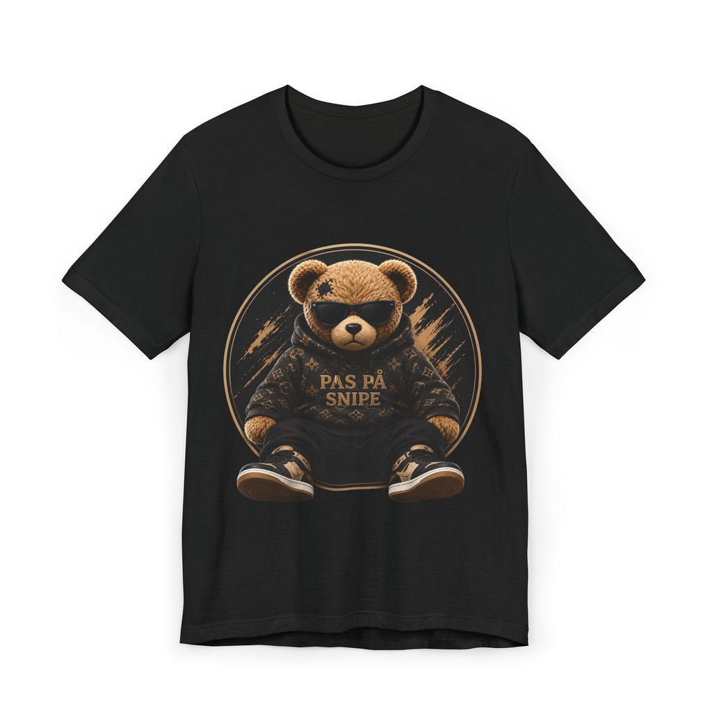 T‑Shirt — 'Pas På Snipe' Teddy Bear Graphic Tee