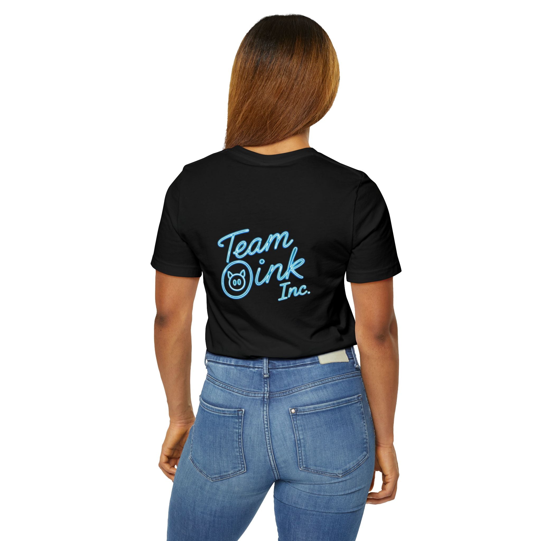 Team Oink Inc. T-Shirt — Retro Pig Logo Tee