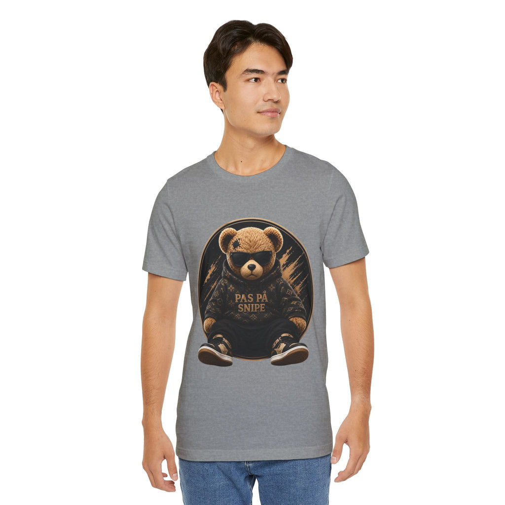 T‑Shirt — 'Pas På Snipe' Teddy Bear Graphic Tee