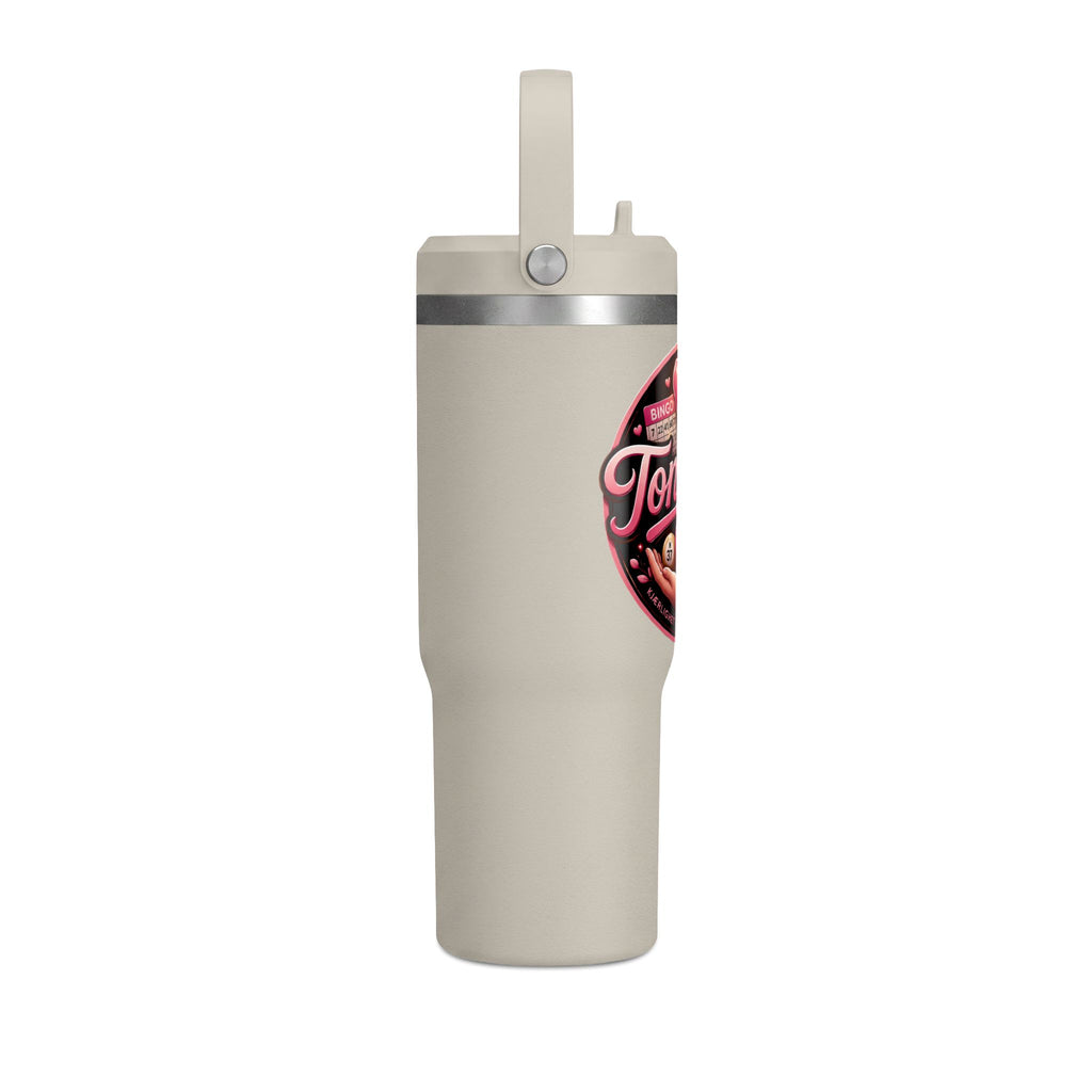 Nomad 32oz Tumbler — Pink Retro Tonemor Heart Logo Travel Mug